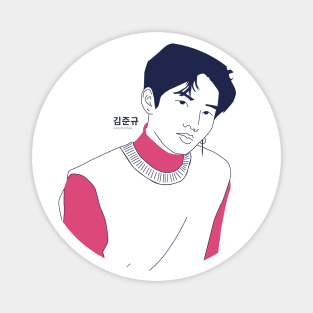 TREASURE JunKyu minimal Magnet